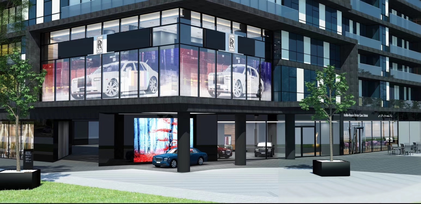 Outdoor Transparent LED Display